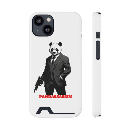 Le Panda Pandassassin Phone Case With Cardholder