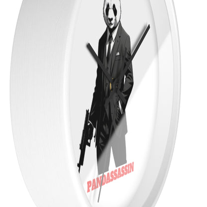 Le Panda Pandassassin Wall Clock