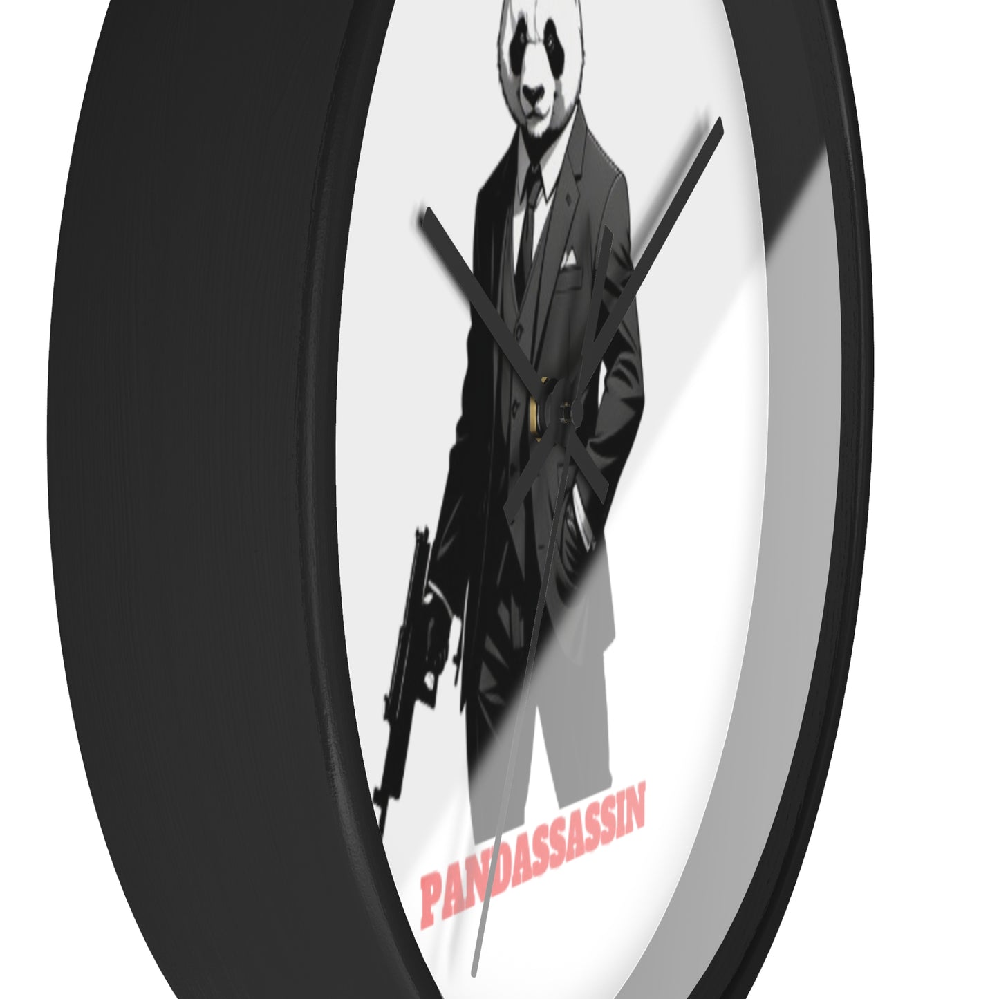 Le Panda Pandassassin Wall Clock