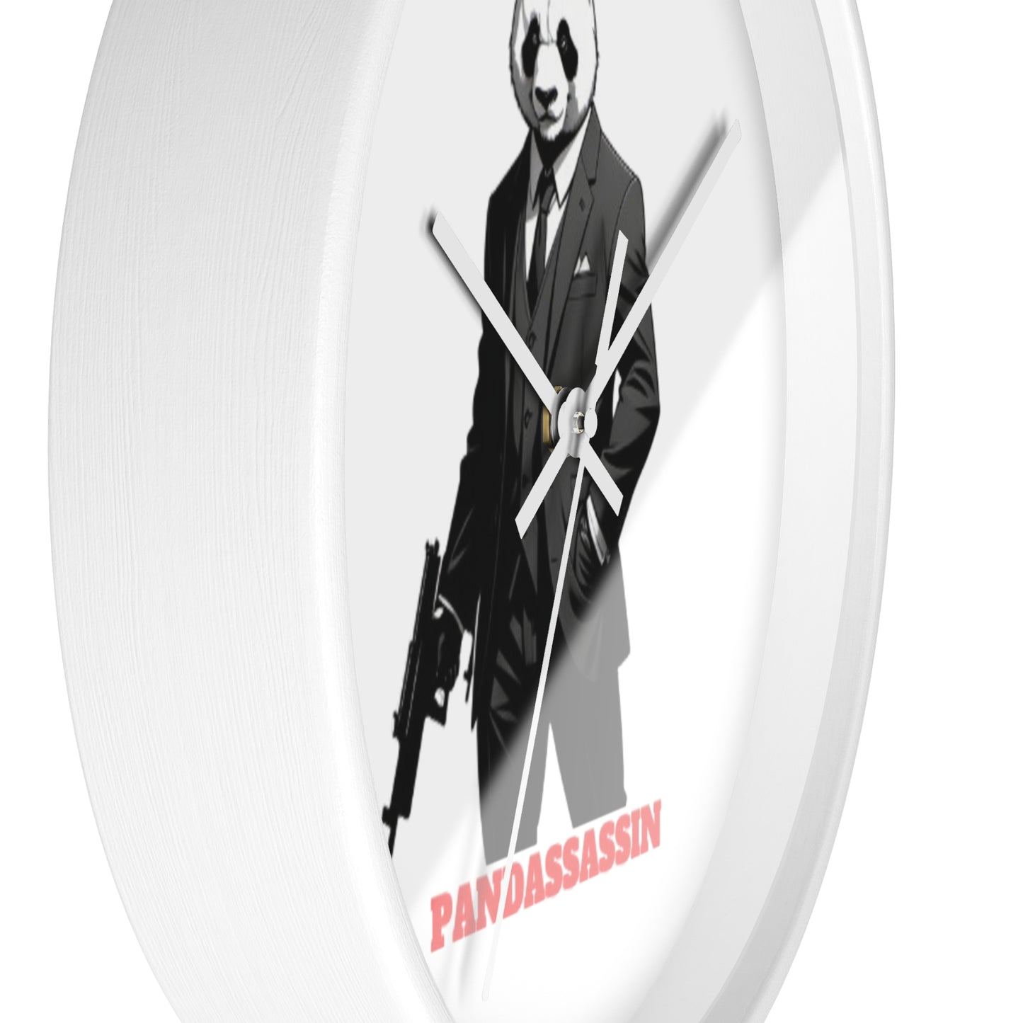 Le Panda Pandassassin Wall Clock