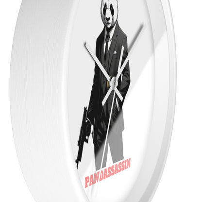 Le Panda Pandassassin Wall Clock