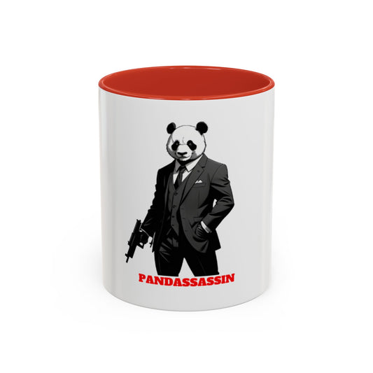 Le Panda Pandassassin Accent Coffee Mug