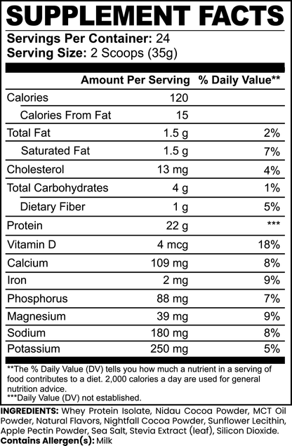 Titan Fuel Whey Protein 100% Whey Isolate (Chocolate)