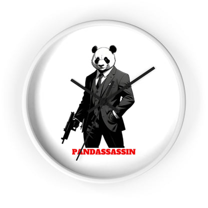 Le Panda Pandassassin Wall Clock