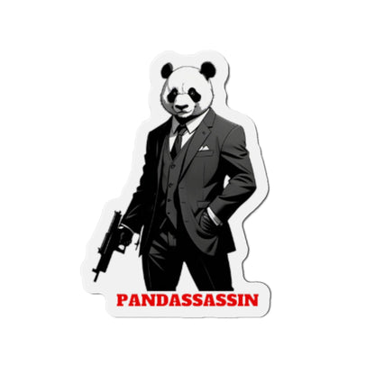 Le Panda Pandassassin Die-Cut Magnet