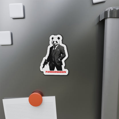 Le Panda Pandassassin Die-Cut Magnet