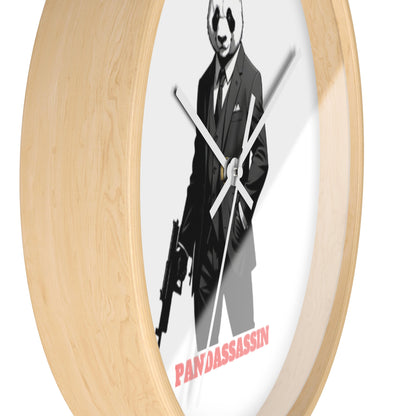 Le Panda Pandassassin Wall Clock