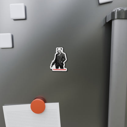 Le Panda Pandassassin Die-Cut Magnet