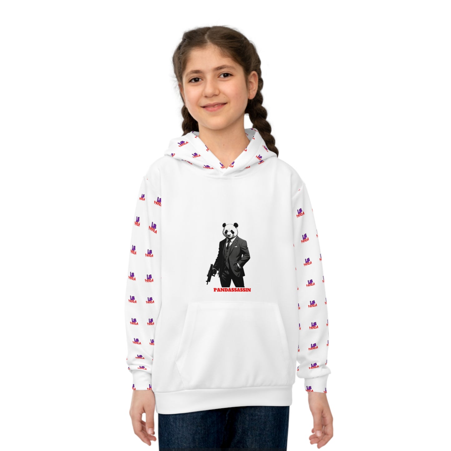 Le Panda Pandassassin Kid's Hoodie