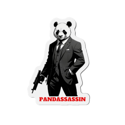 Le Panda Pandassassin Die-Cut Magnet