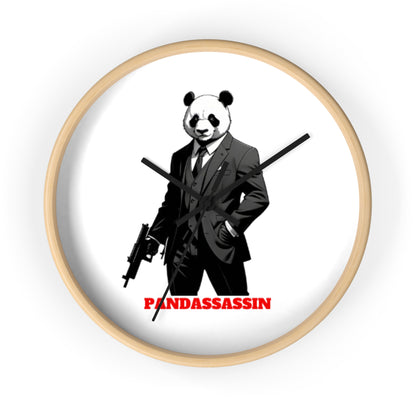 Le Panda Pandassassin Wall Clock